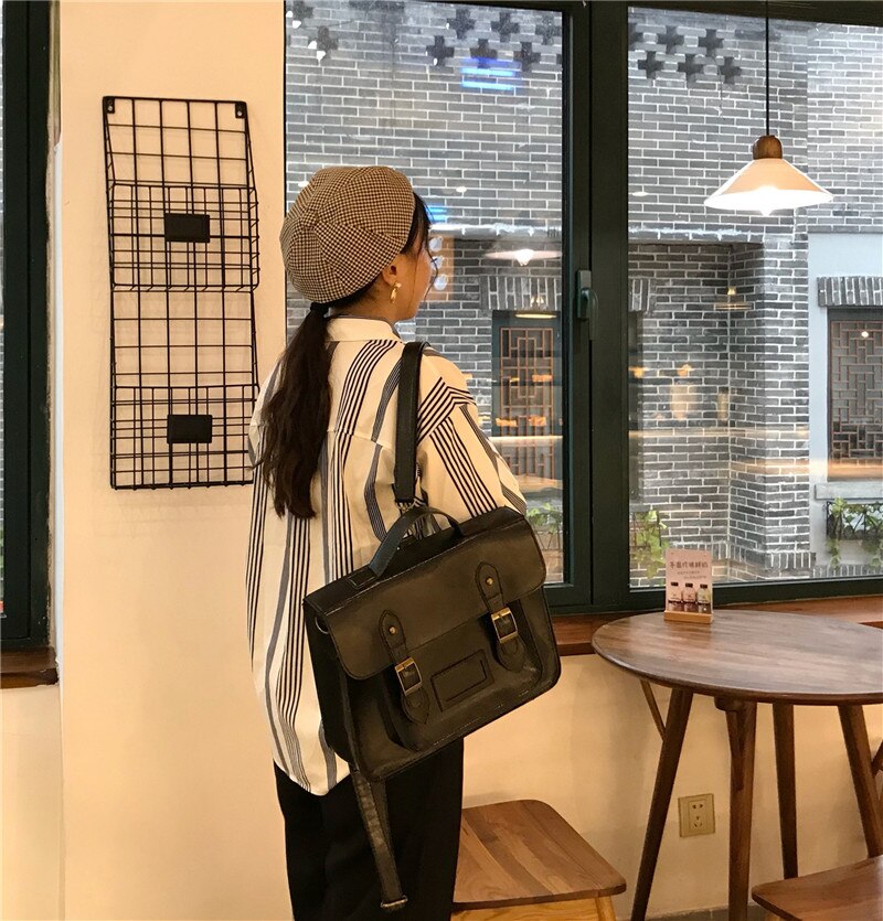 Women's Vintage Korean Backpack