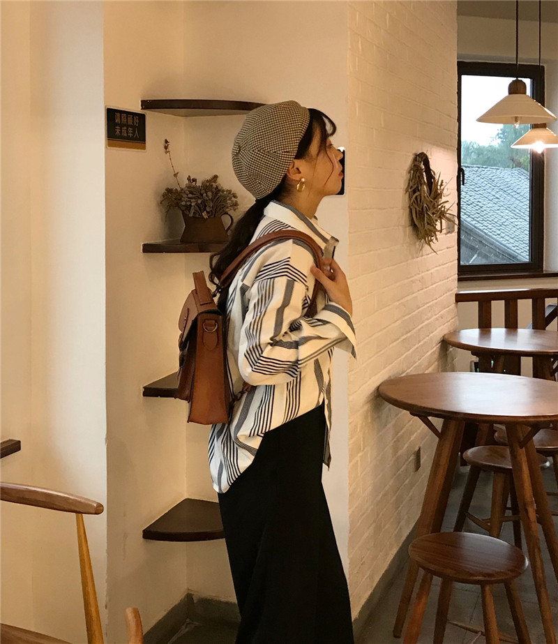 Women's Vintage Korean Backpack