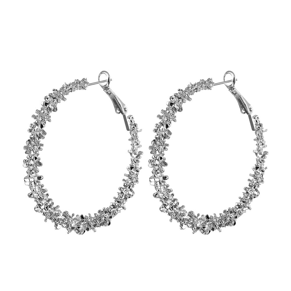 Women's Wreath Shaped Hoop Earrings