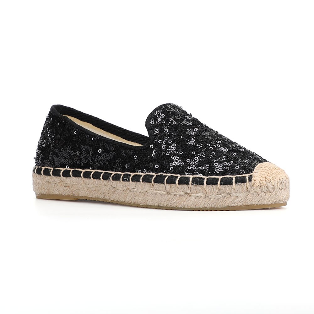 Flat Women's Espadrilles in Sequins