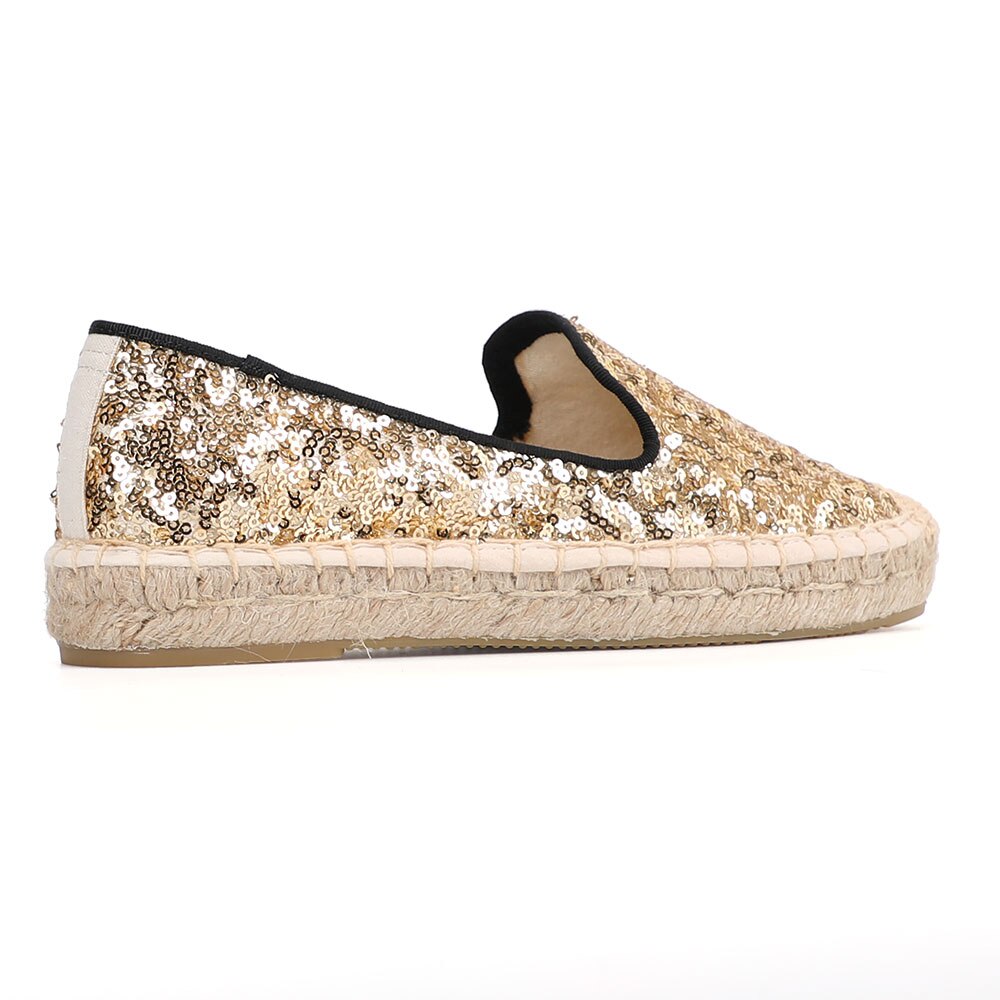 Flat Women's Espadrilles in Sequins